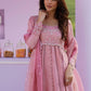 Farah Talib Aziz | Elara Rose Kalidaar With Dupatta
