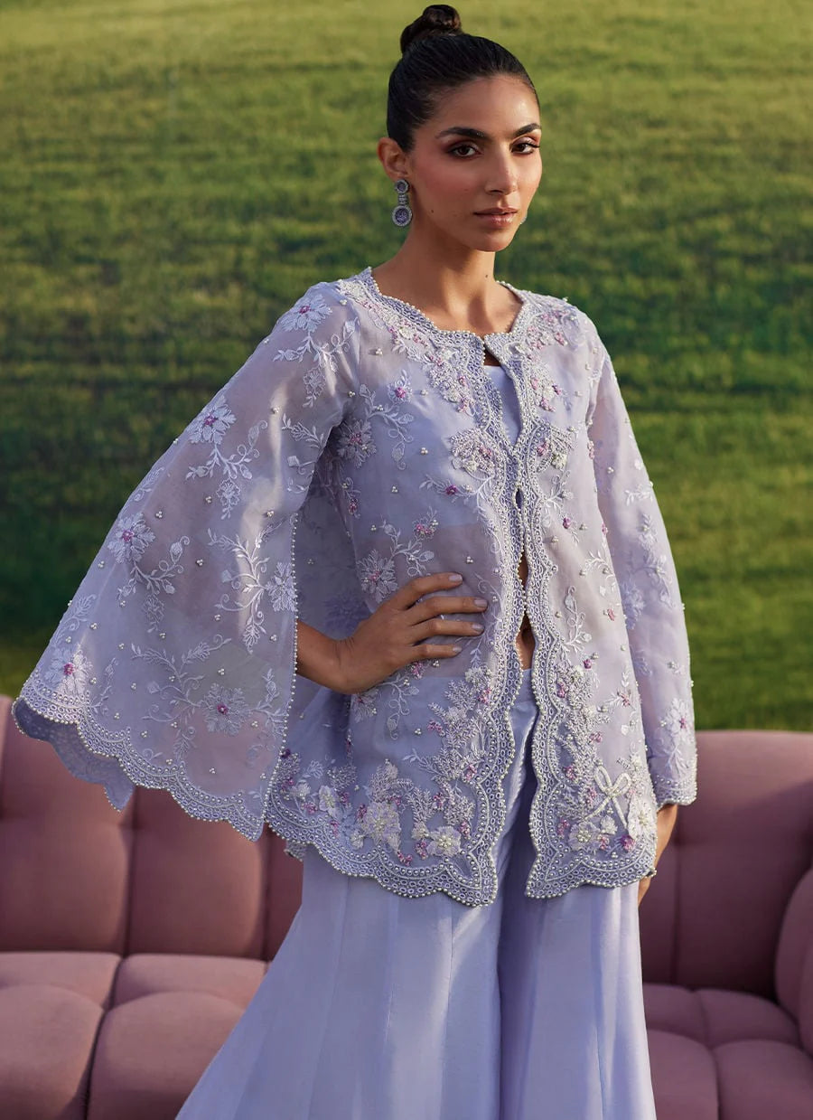 Farah Talib Aziz | Lilac Haze Jacket