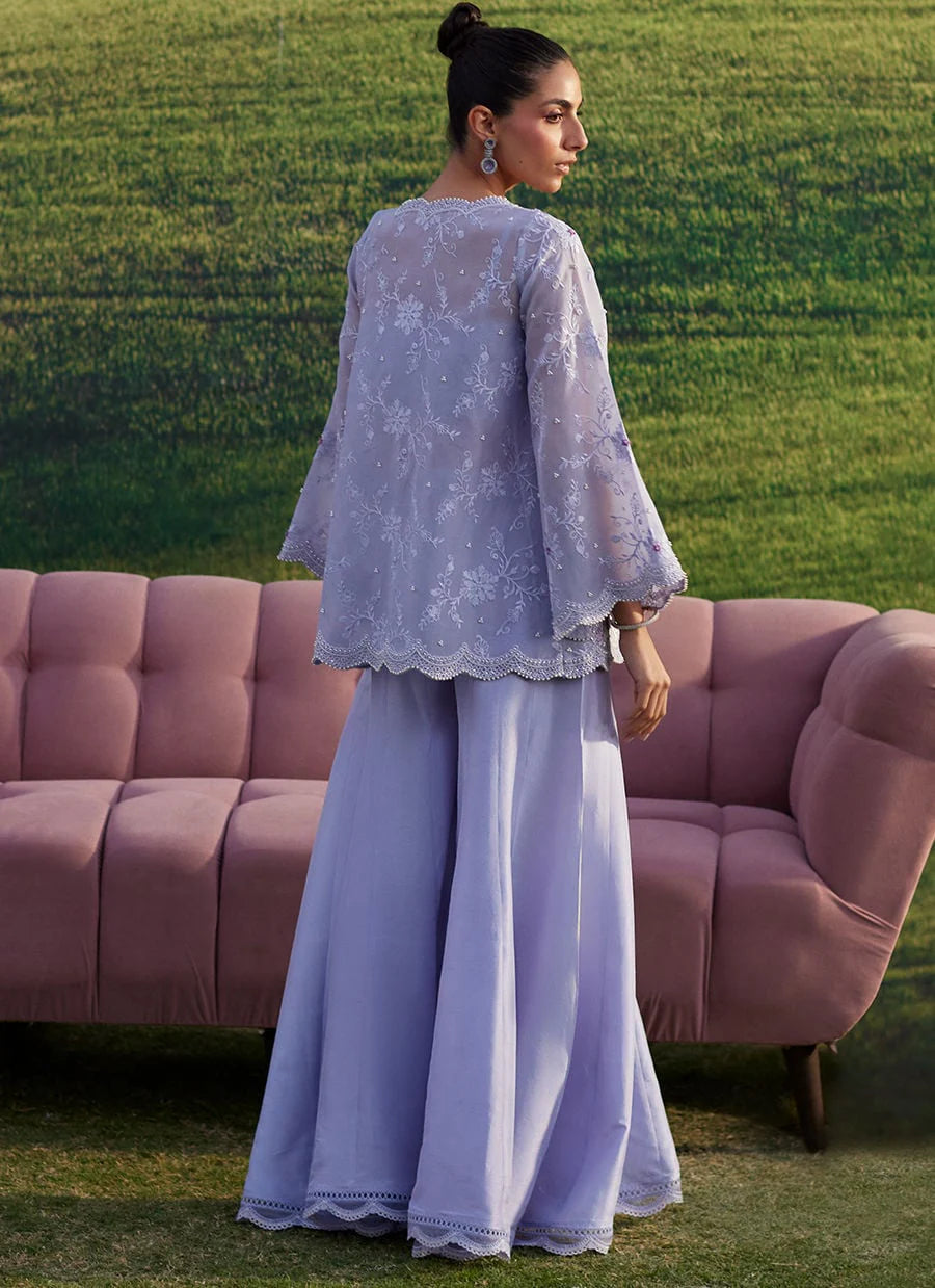 Farah Talib Aziz | Lilac Haze Jacket