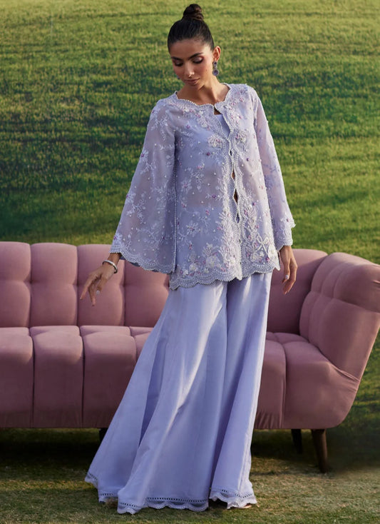 Farah Talib Aziz | Lilac Haze Jacket