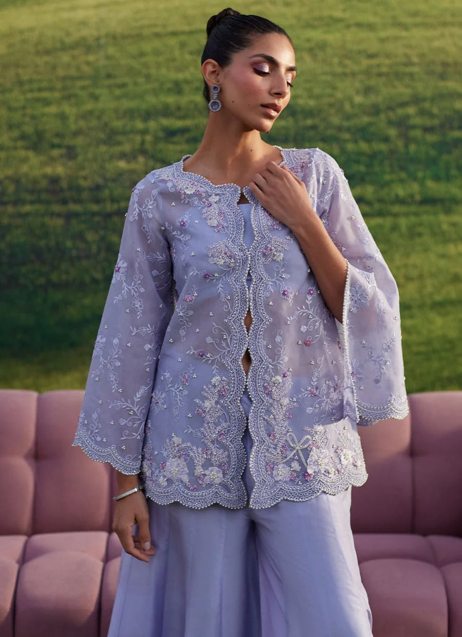 Farah Talib Aziz | Lilac Haze Jacket