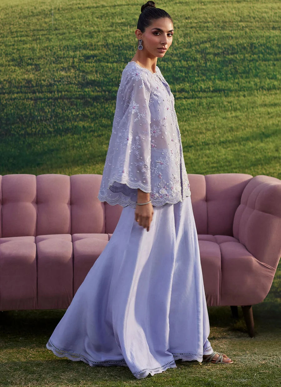 Farah Talib Aziz | Lilac Haze Jacket