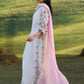 Farah Talib Aziz | Rose Lace Shirt And Dupatta