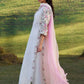 Farah Talib Aziz | Rose Lace Shirt And Dupatta