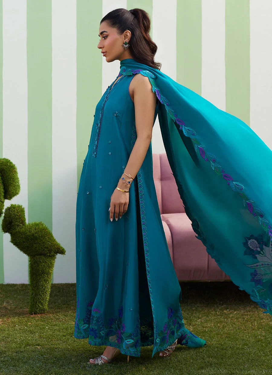 Farah Talib Aziz | Slona Shirt And Dupatta