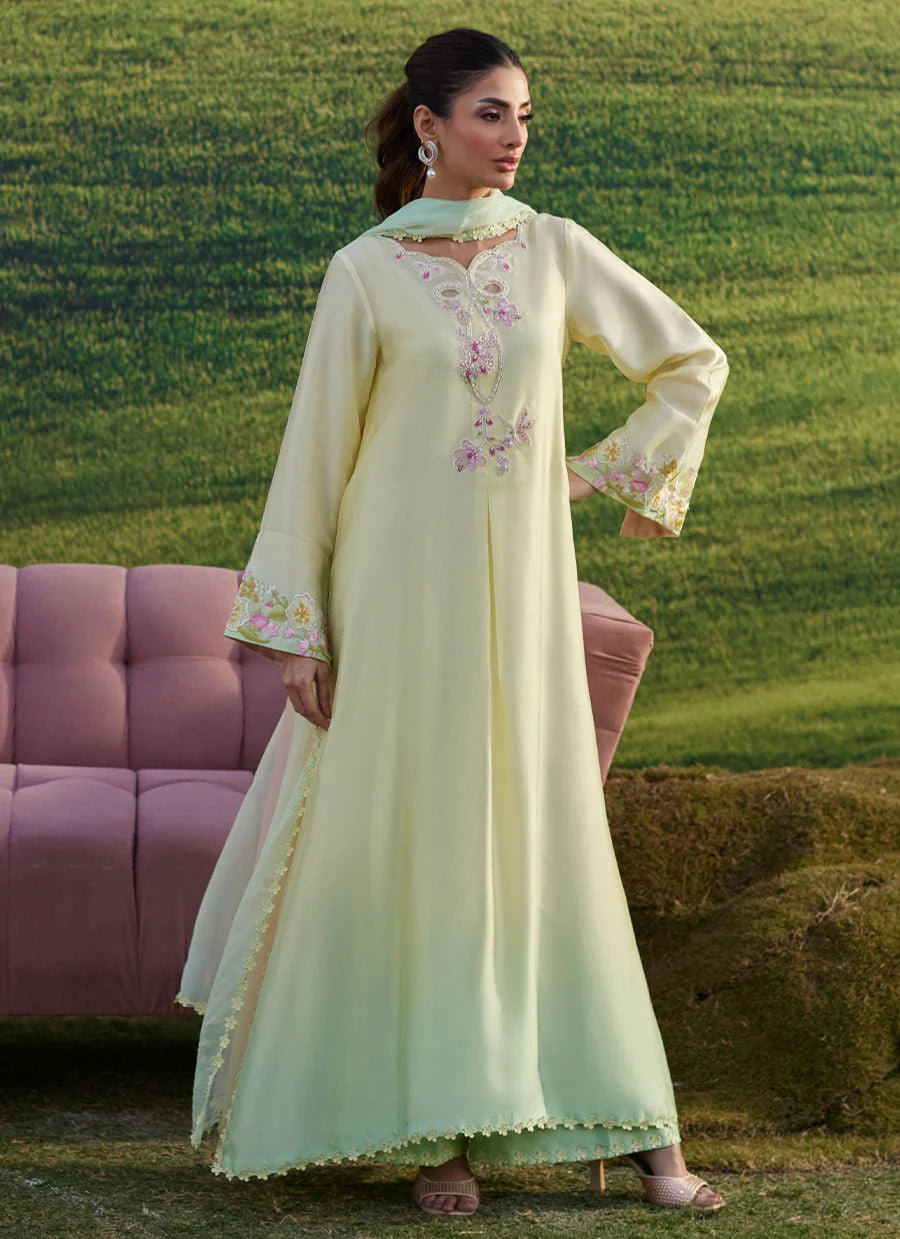 Farah Talib Aziz | Xeina Shirt And Dupatta