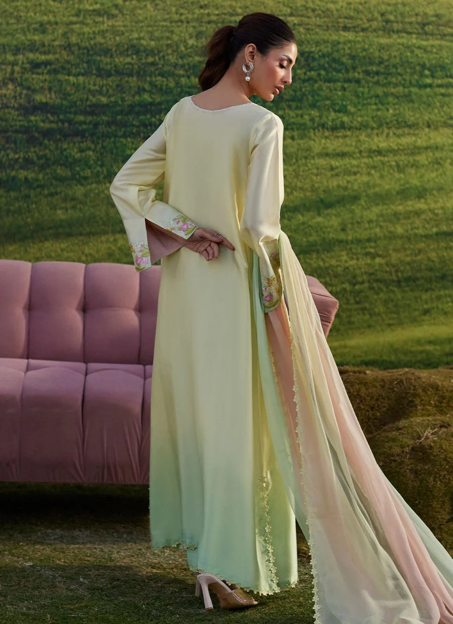 Farah Talib Aziz | Xeina Shirt And Dupatta