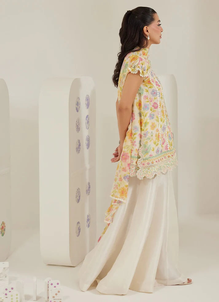 Runa Short Shirt And Dupatta | Tara Eid'26 | FARAH TALIB AZIZ