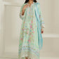 Runa Aqua Kaftan And Dupatta | Tara Eid'26 | FARAH TALIB AZIZ