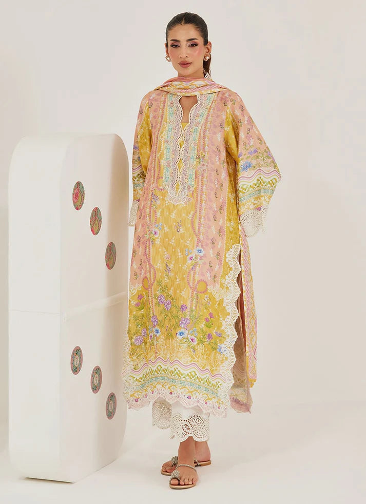 Briella Shirt And Dupatta | Tara Eid'26 | FARAH TALIB AZIZ