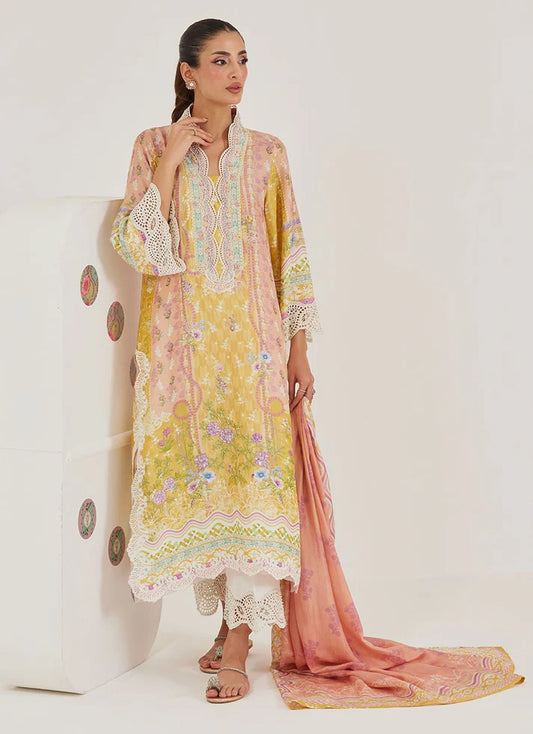 Briella Shirt And Dupatta | Tara Eid'26 | FARAH TALIB AZIZ