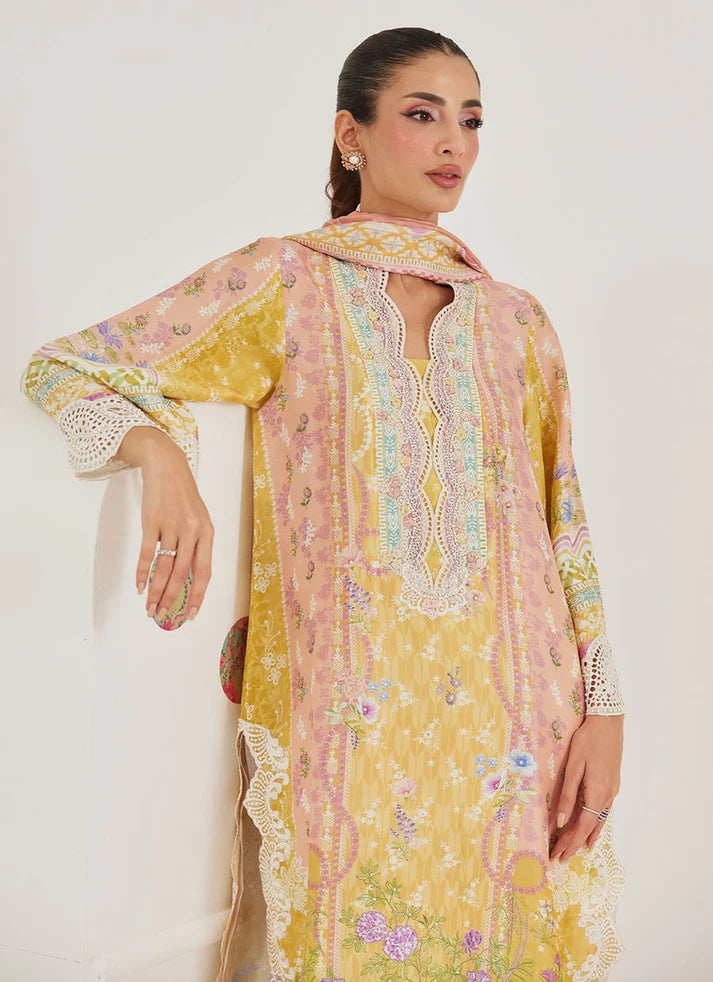 Briella Shirt And Dupatta | Tara Eid'26 | FARAH TALIB AZIZ
