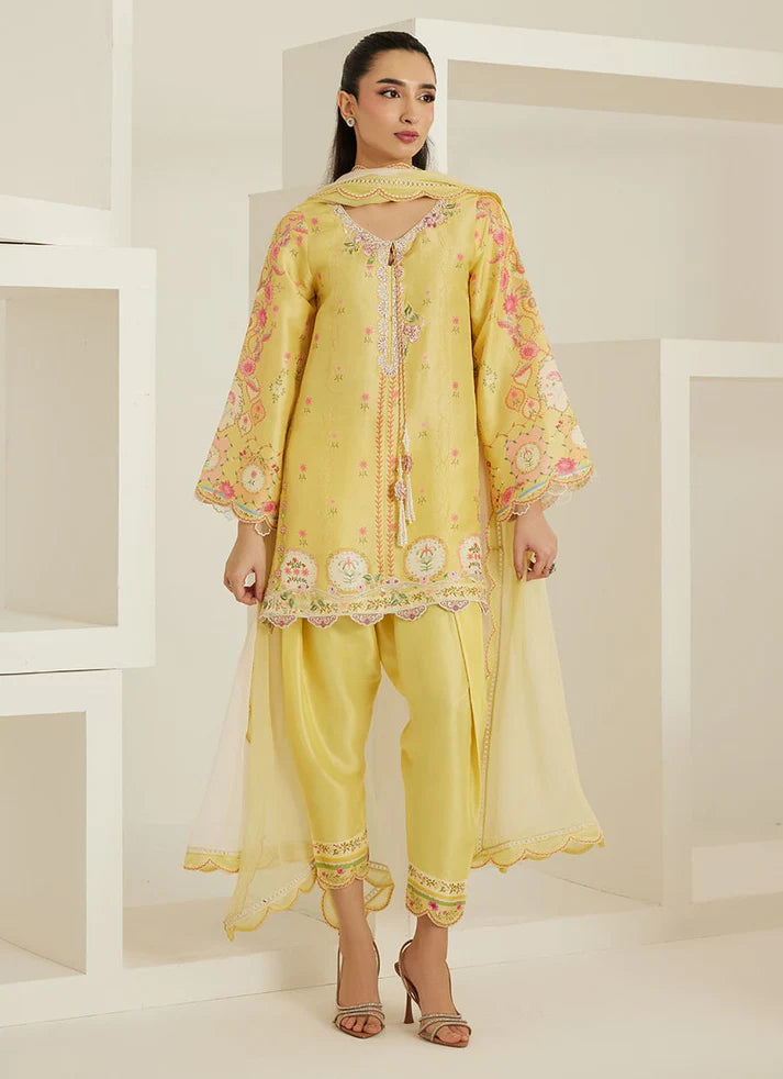 Evelina Shirt And Dupatta | Tara Eid'26 | FARAH TALIB AZIZ