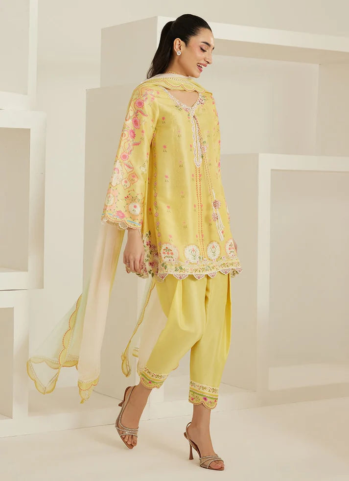 Evelina Shirt And Dupatta | Tara Eid'26 | FARAH TALIB AZIZ
