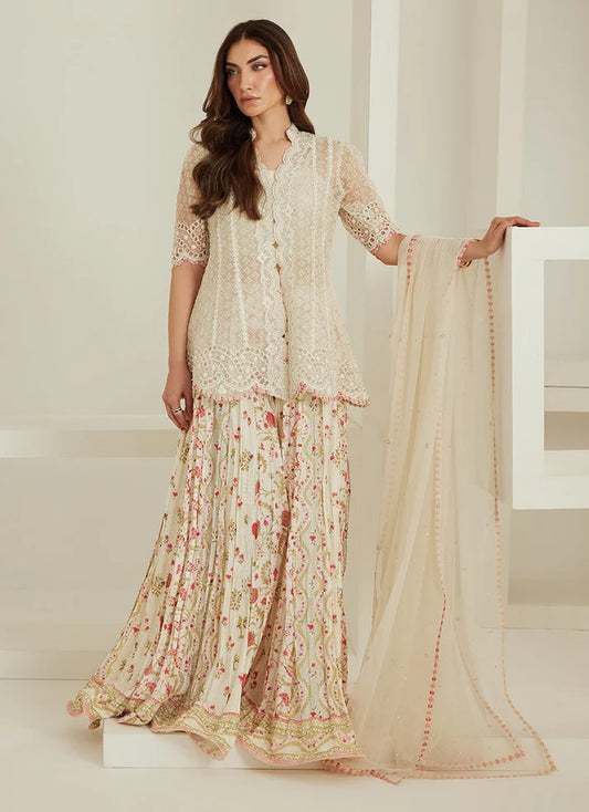 Zelda Peplum And Dupatta | Tara Eid'26 | FARAH TALIB AZIZ