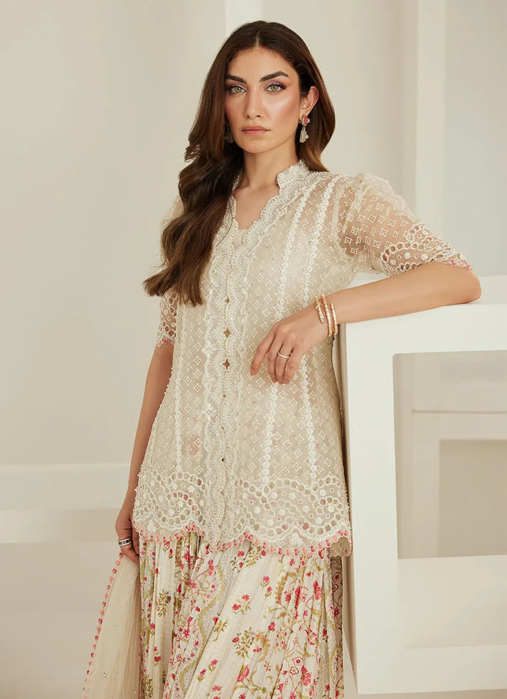 Zelda Peplum And Dupatta | Tara Eid'26 | FARAH TALIB AZIZ