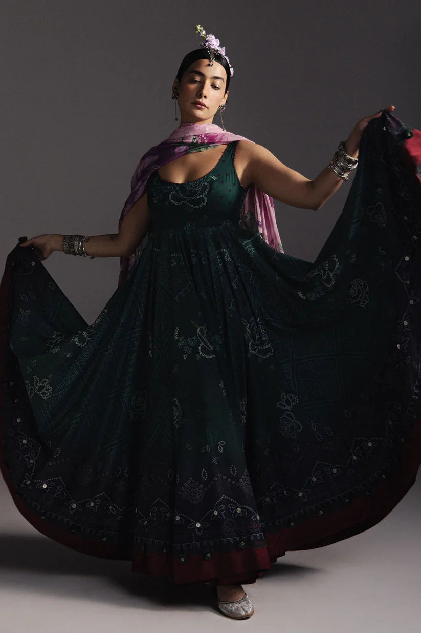 NAYAB-D4 | Zara Shahjahan Unstitched Anarkali’26