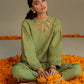 FLORET FRINGE-3PC CHIKAN KARI LAWN SUIT