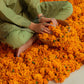 FLORET FRINGE-3PC CHIKAN KARI LAWN SUIT