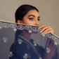 MOON STONE-3PC CHIKAN KARI LAWN SUIT