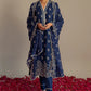 MOON STONE-3PC CHIKAN KARI LAWN SUIT