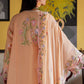 Zaha Festive Lawn '26 - Apricot Mallow Bloom (ZF26-09)