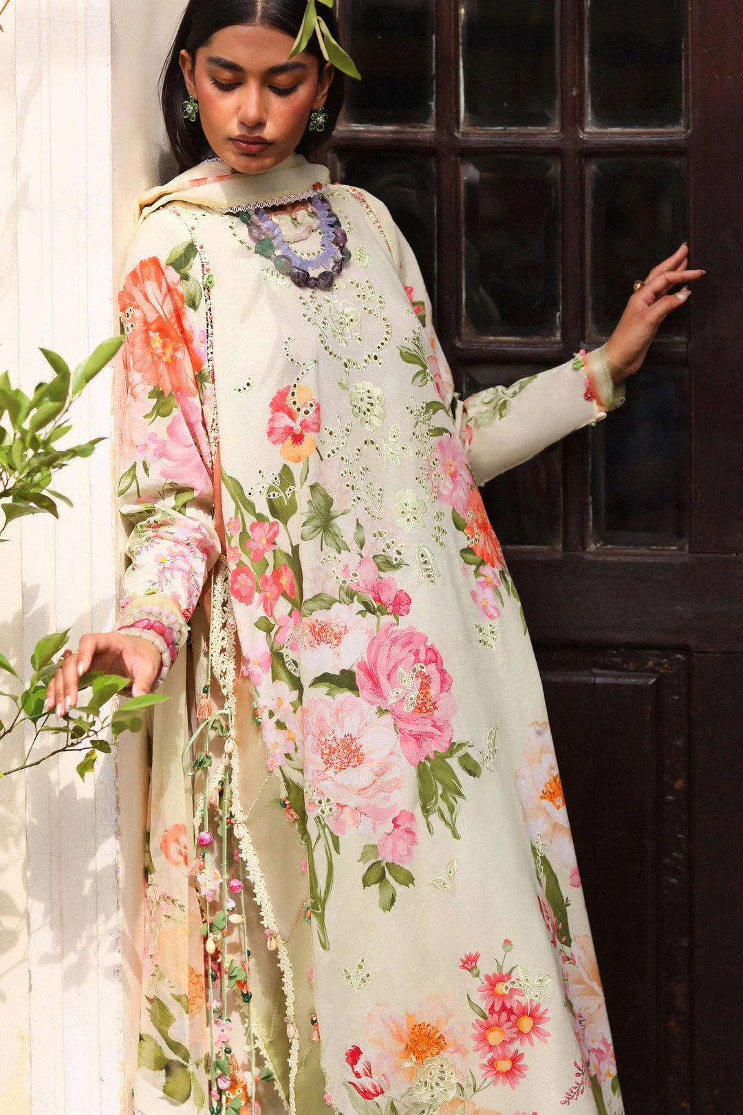 Zaha Festive Lawn '26 - Dahlia (ZF26-06)