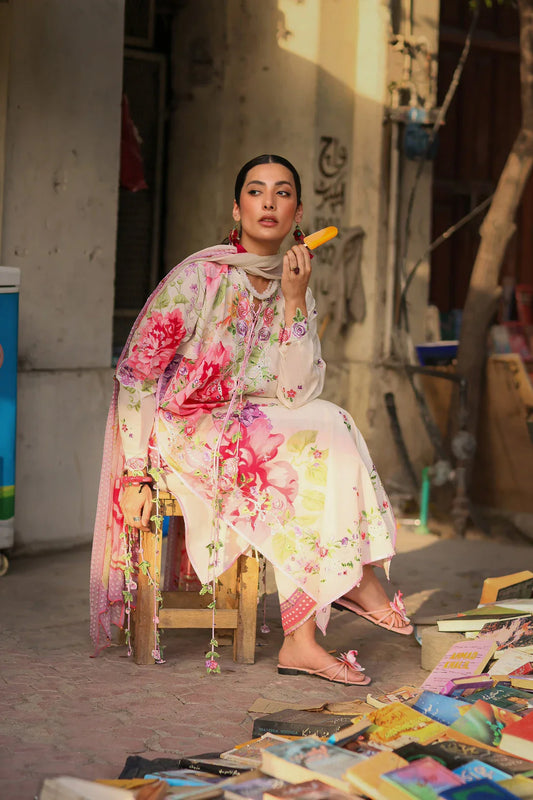 Zaha Festive Lawn '26 - Pink Mink Frolic (ZF26-05)