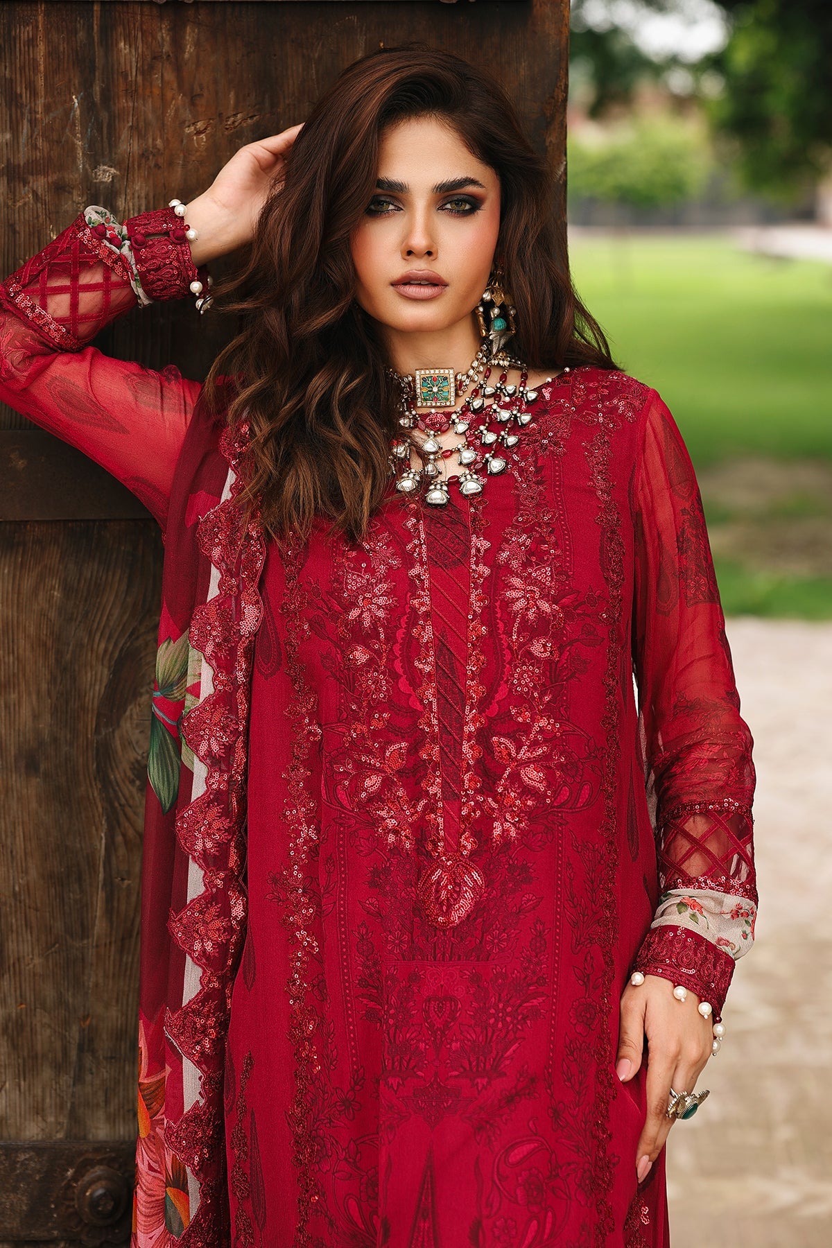 Vasal – Vol 4 Unstitched Luxury Chiffon by Charizma | VSL25-24