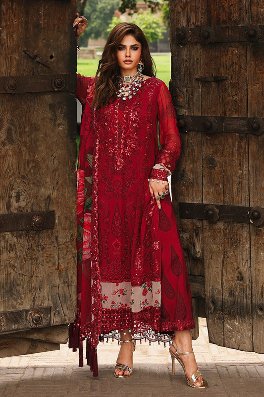 Vasal – Vol 4 Unstitched Luxury Chiffon by Charizma | VSL25-24