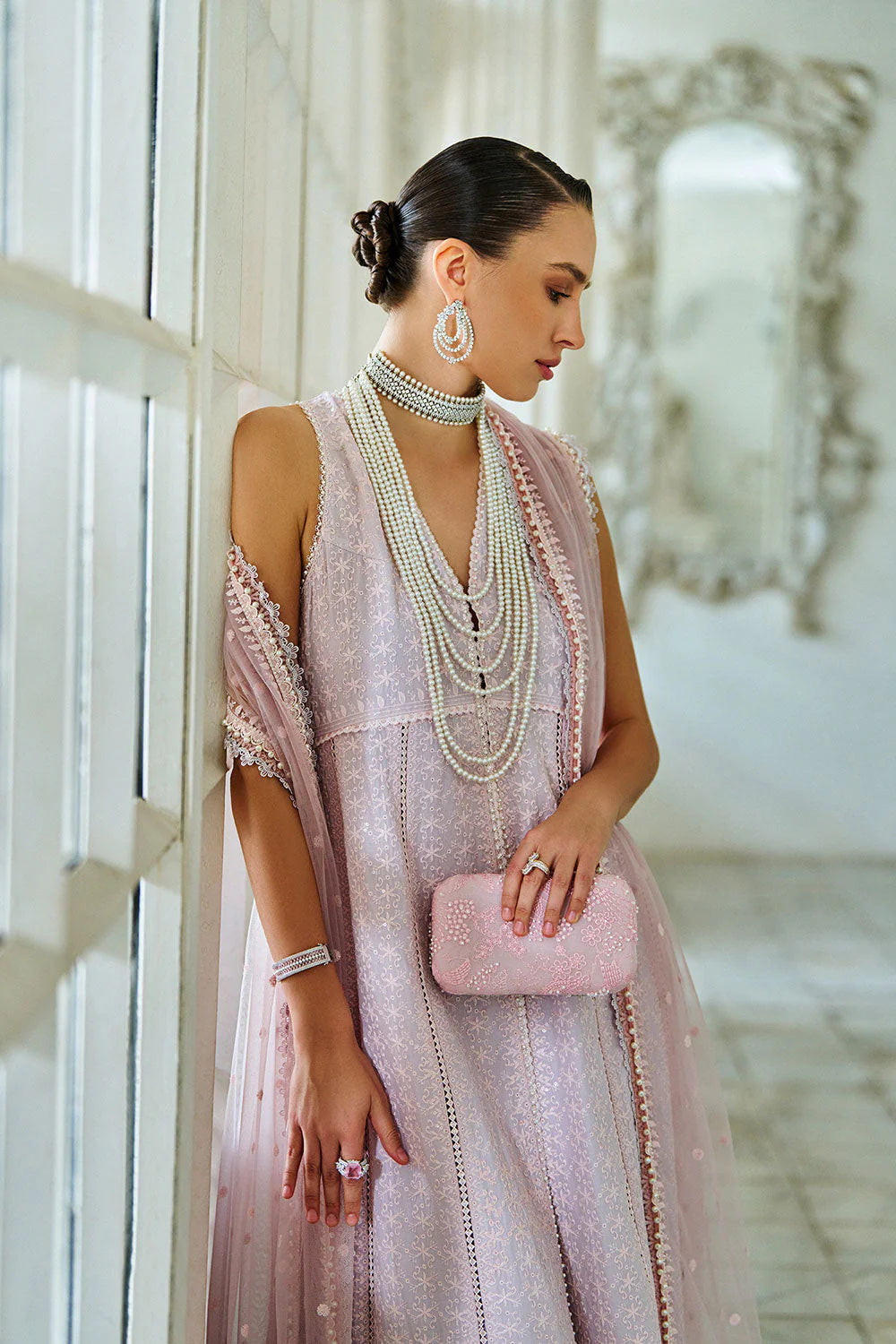 Design 1B Luxury Lawn Eid Edition 2026 Unstitched