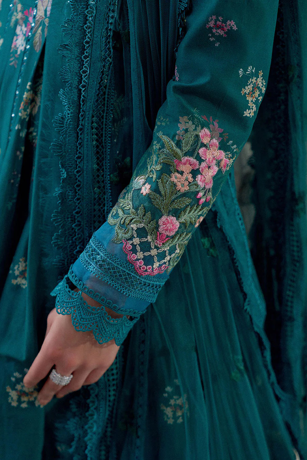 Design 10B Luxury Lawn Eid Edition 2026 Unstitched