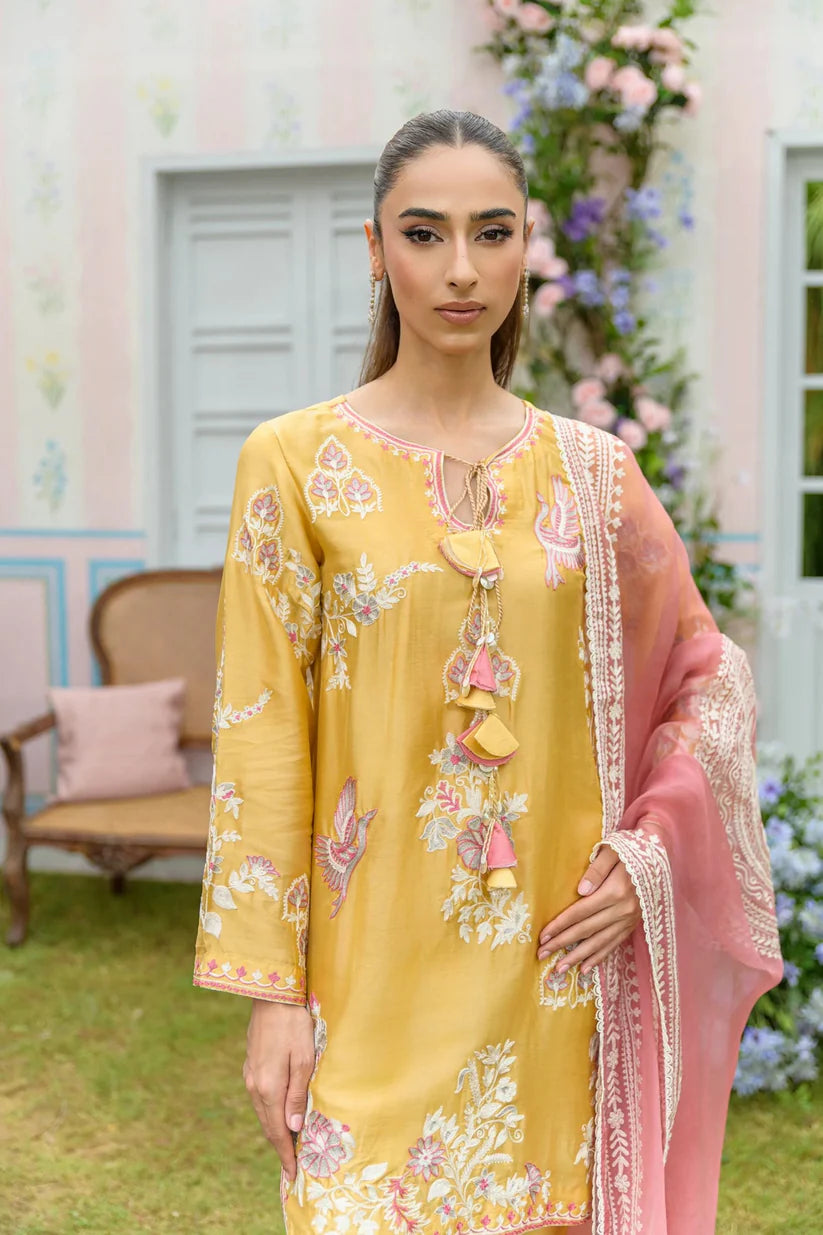 Custard | Zarayna-Festive Formals '25 | Flairs Studio