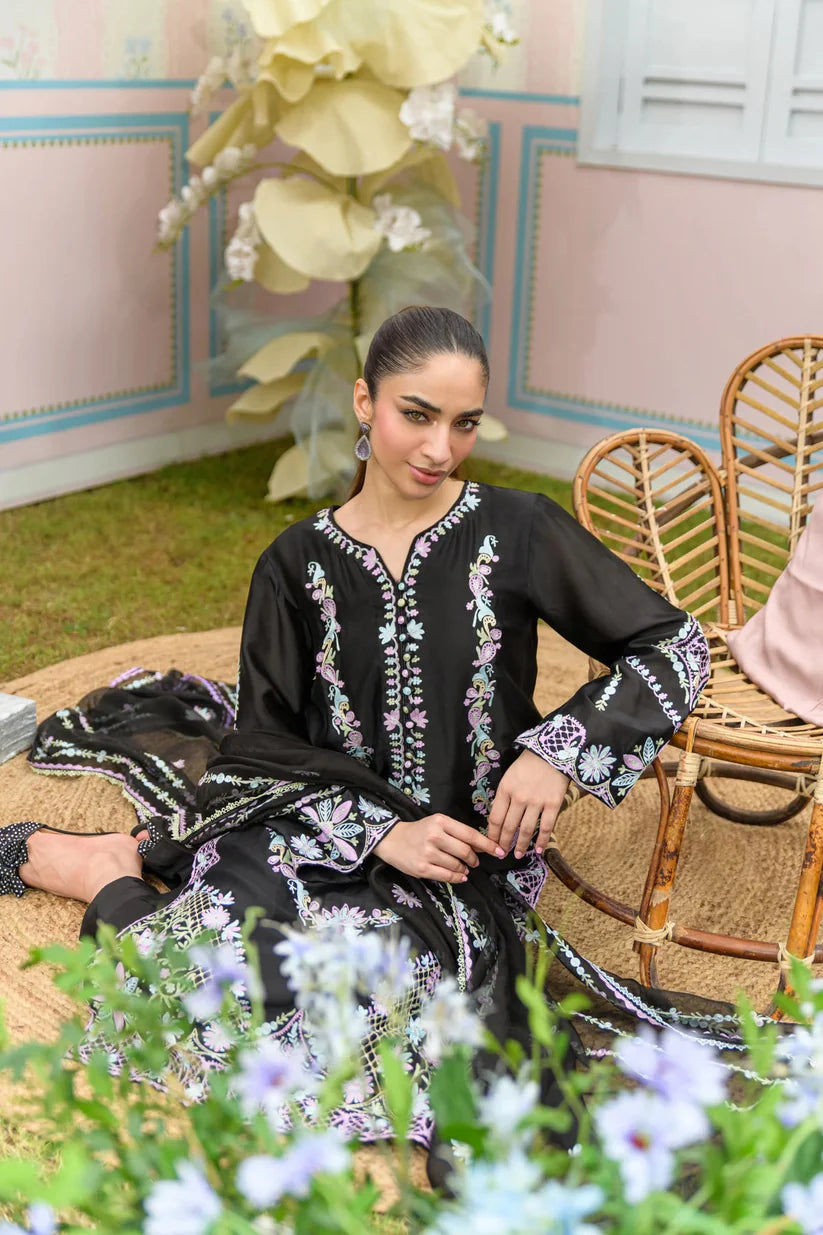 Black Coffee | Zarayna-Festive Formals '25 | Flairs Studio