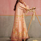 Farah Talib Aziz Mayna Festive Prints '25 - Eda Apricot Shirt And Dupatta