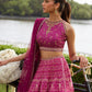 Farah Talib Aziz Mayna Festive Luxe Pret '25 - Orchid Lehnga Choli