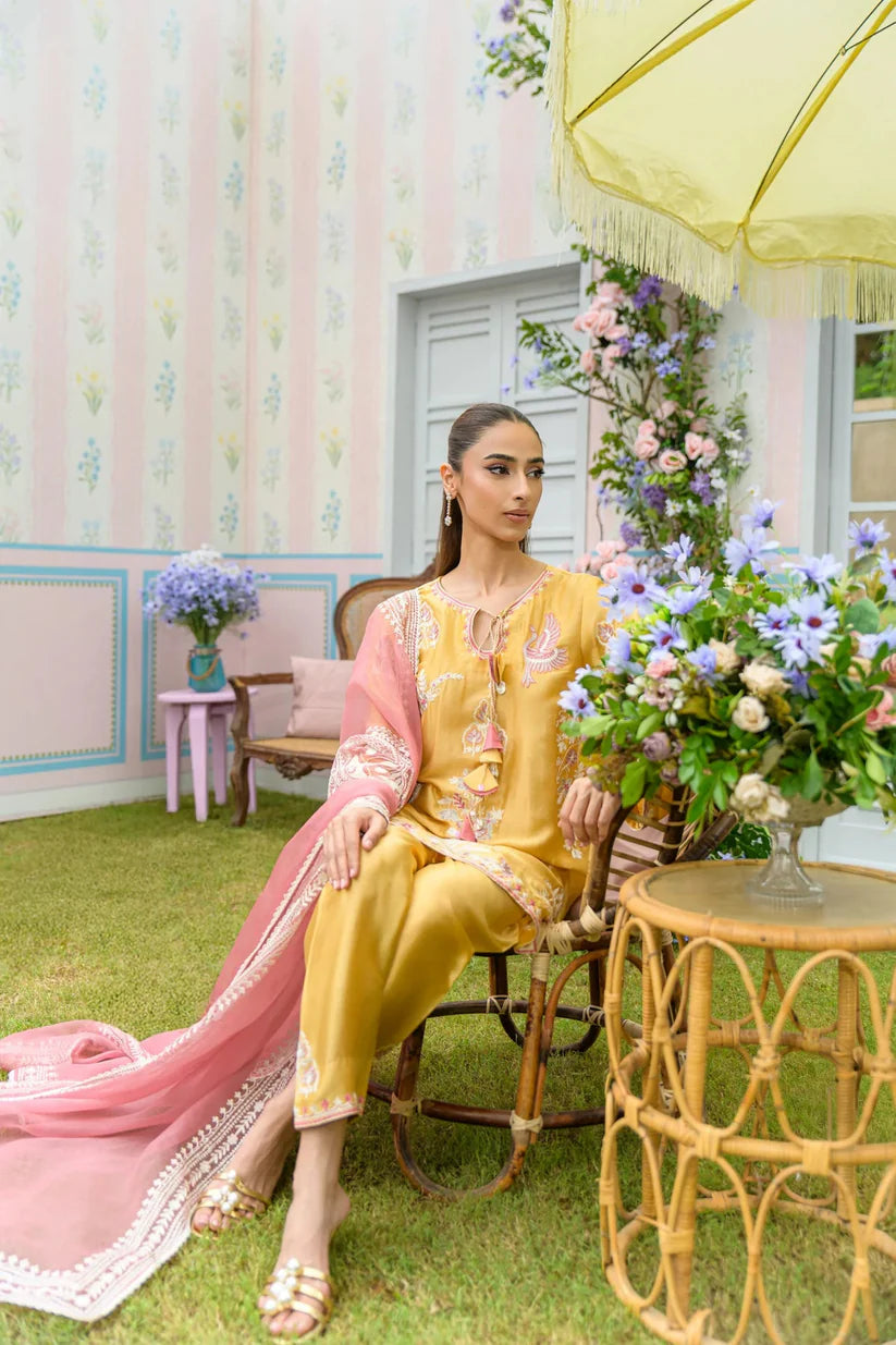 Custard | Zarayna-Festive Formals '25 | Flairs Studio