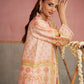Farah Talib Aziz Mayna Festive Prints '25 - Eda Apricot Shirt And Dupatta