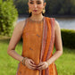 Farah Talib Aziz Mayna Festive Luxe Pret '25 - Sitar Saffron Shirt And Dupatta