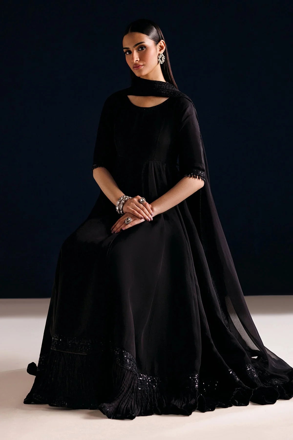 Baroque - Pret Formal | EMBROIDERED CHIFFON PR-1317