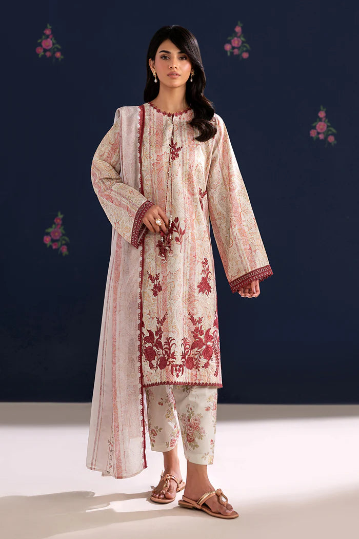 BAROQUE | EMBROIDERED LAWN SF-4457