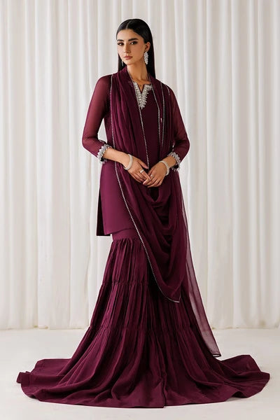 Baroque - Pret Formal | EMBROIDERED CHIFFON EN-1292