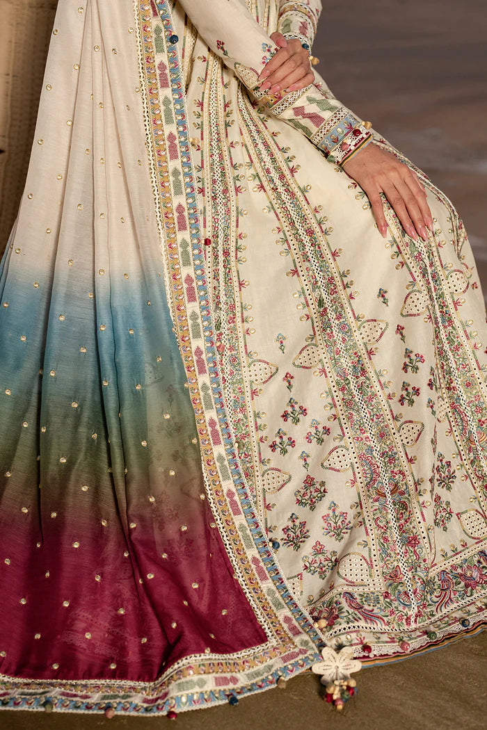 Embroidered Luxury Lawn SL25-D9 | Jazmin