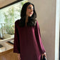 Sak Atelier Burgundy Ellie Set