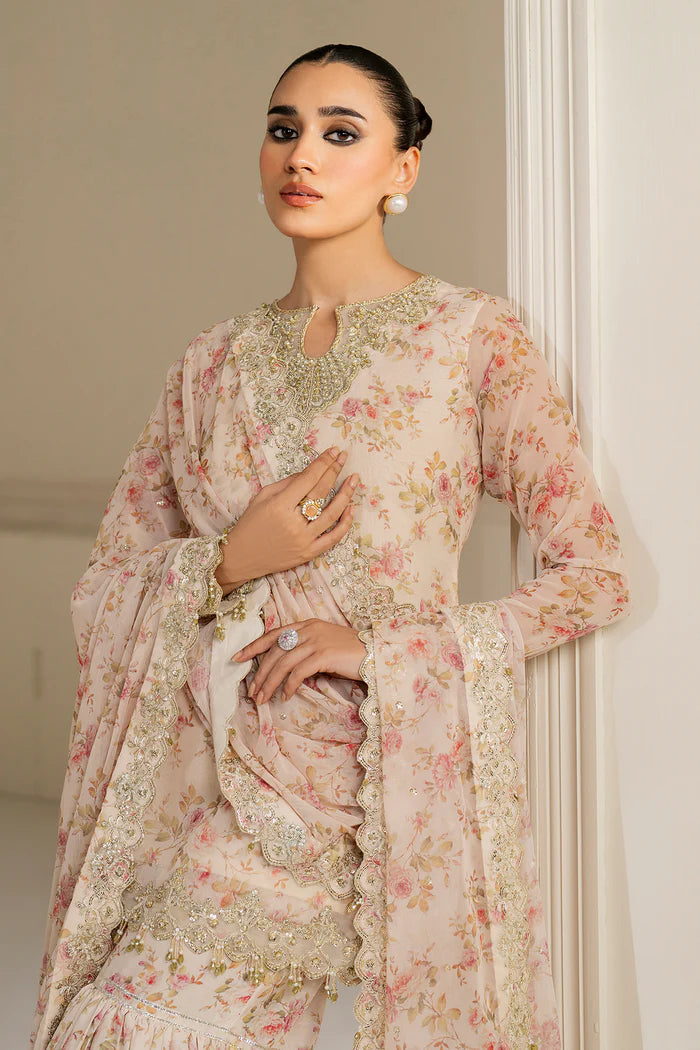 BAROQUE | EMBROIDERED CHIFFON SF-4164