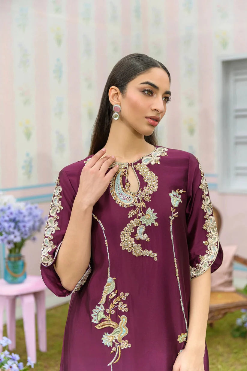 Mulberry | Zarayna-Festive Formals '25 | Flairs Studio