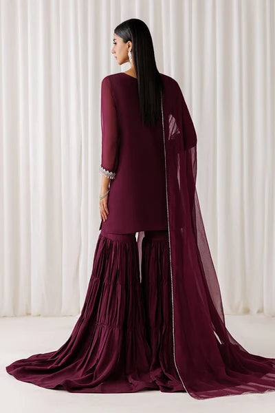 Baroque - Pret Formal | EMBROIDERED CHIFFON EN-1292