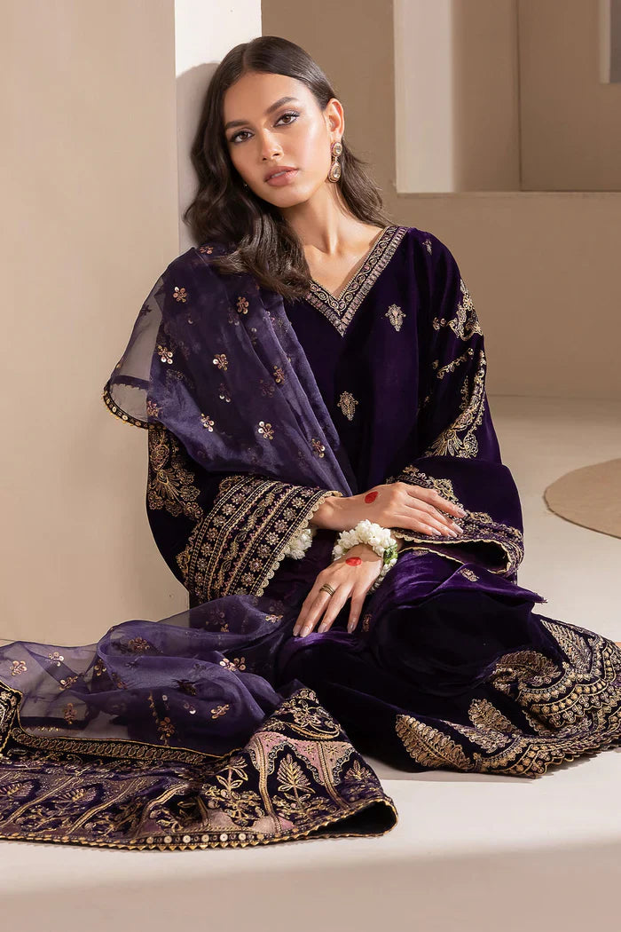 Baroque Velvet '25 - EMBROIDERED VELVET SF-420