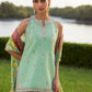 Farah Talib Aziz Mayna Festive Luxe Pret '25 - Cascade Mint Shirt And Dupatta