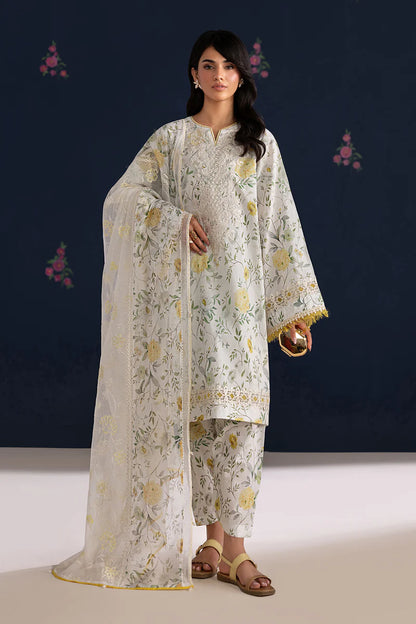 BAROQUE | EMBROIDERED LAWN SF-4460